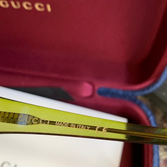 ⛔️SOLD⛔️Authentic GUCCI 60 Aviator acetate optical glasses/Sunglasses - Picture 3 of 12